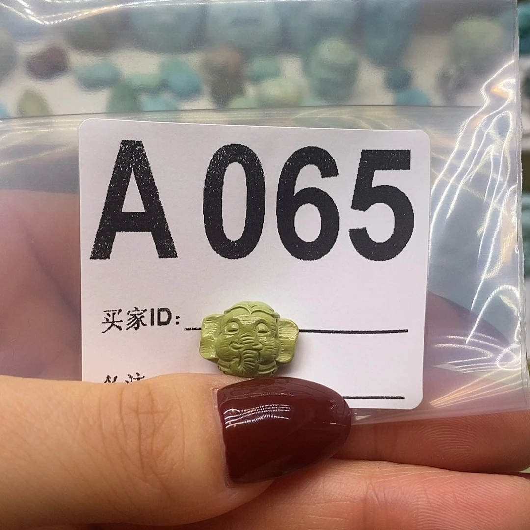 未镶嵌绿松石绿松石配饰定制