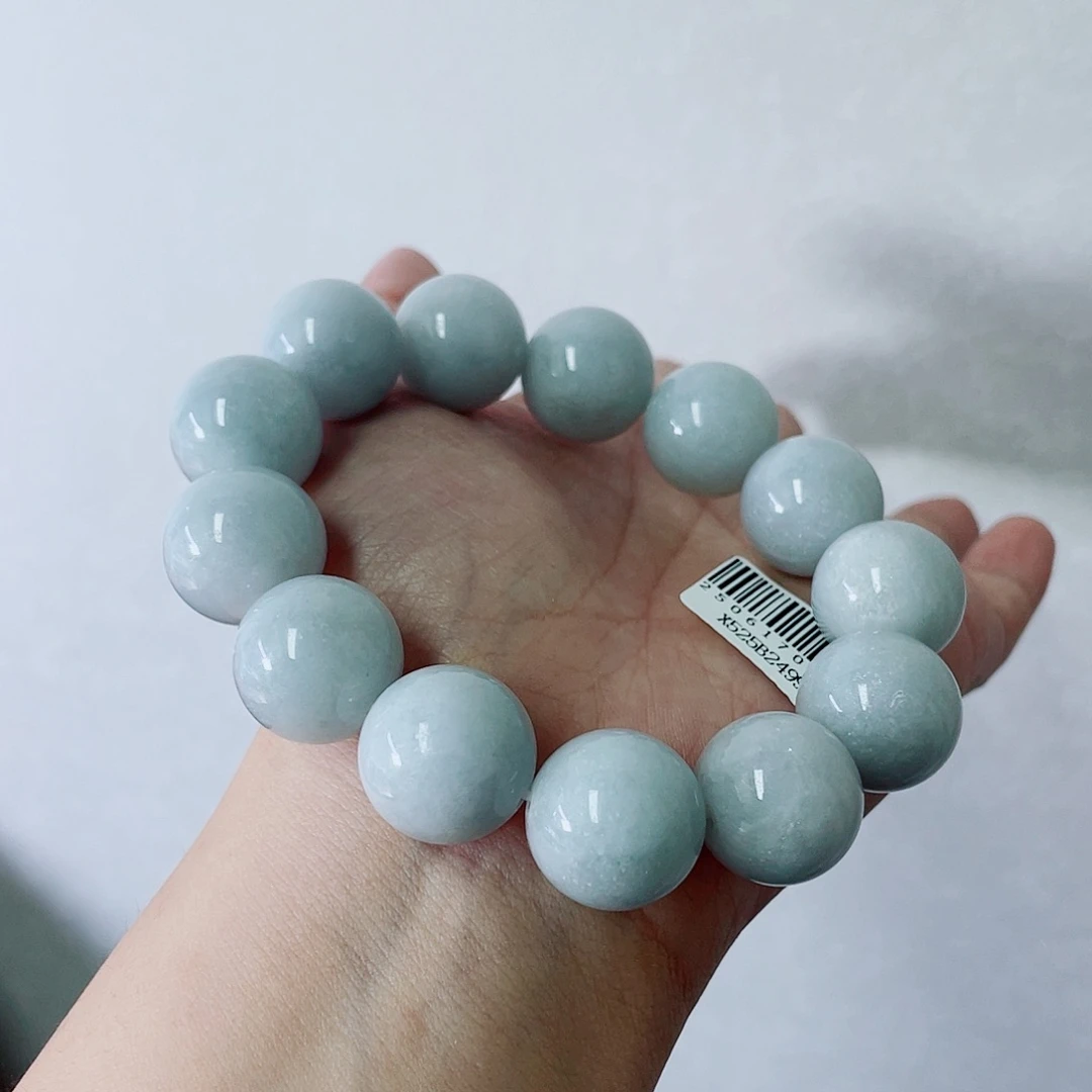 未镶嵌定制翡翠珠串