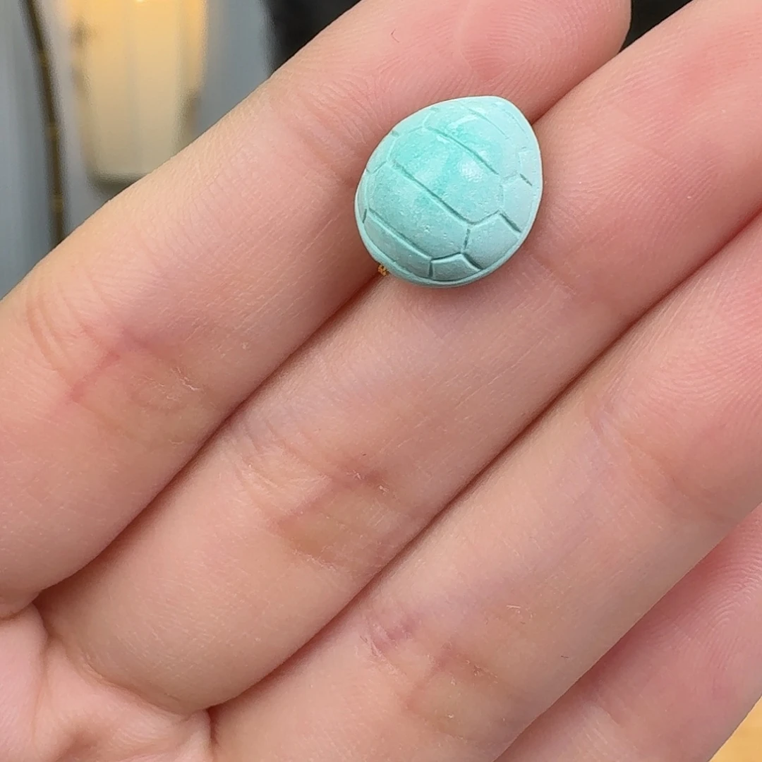 绿松石未镶嵌挂件