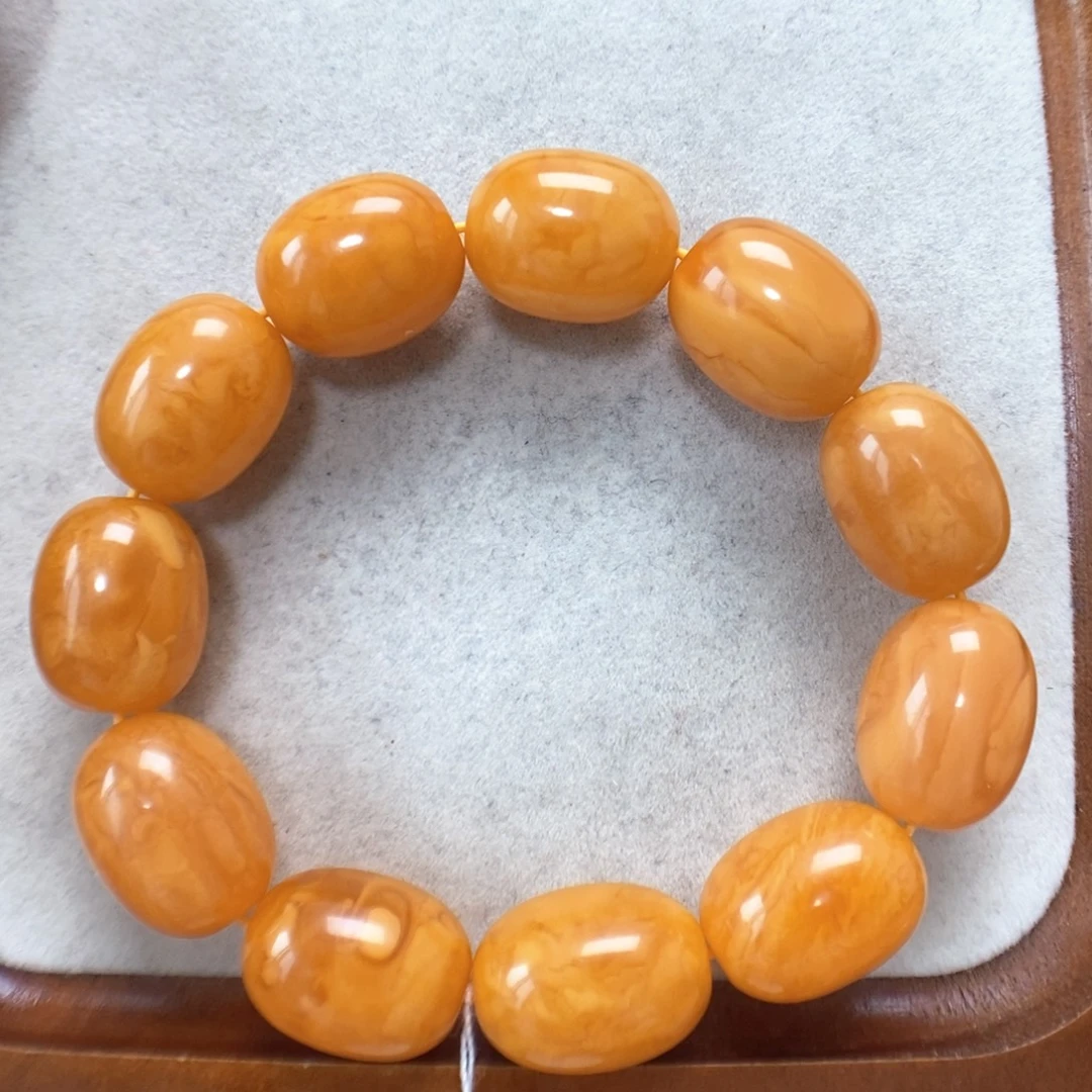 蜜蜡未镶嵌手串蜜蜡