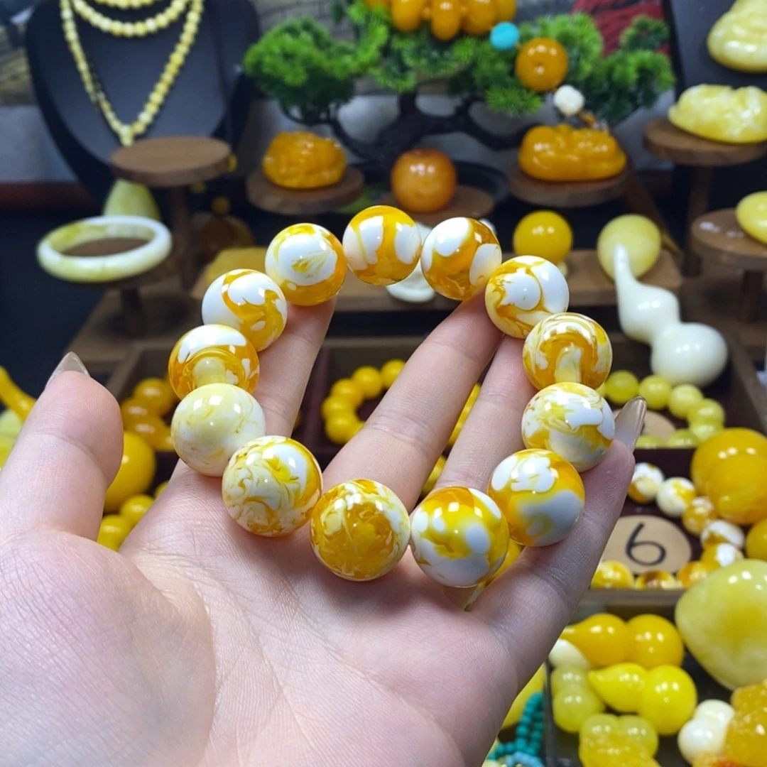 *****溶洞妖花卡18m手串一条