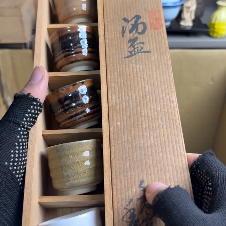 砖雕瓷器工艺品摆件