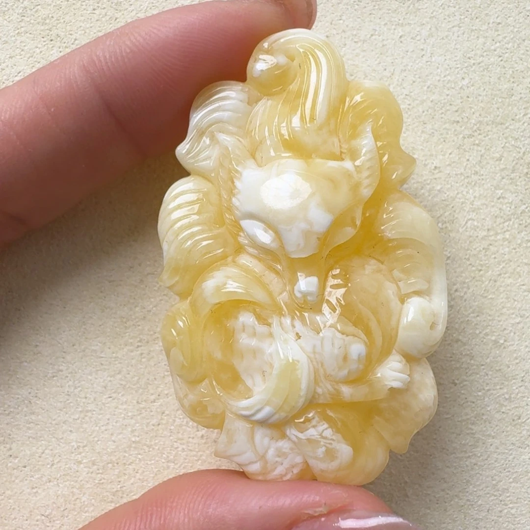 蜜蜡吊坠(不含链)未镶嵌