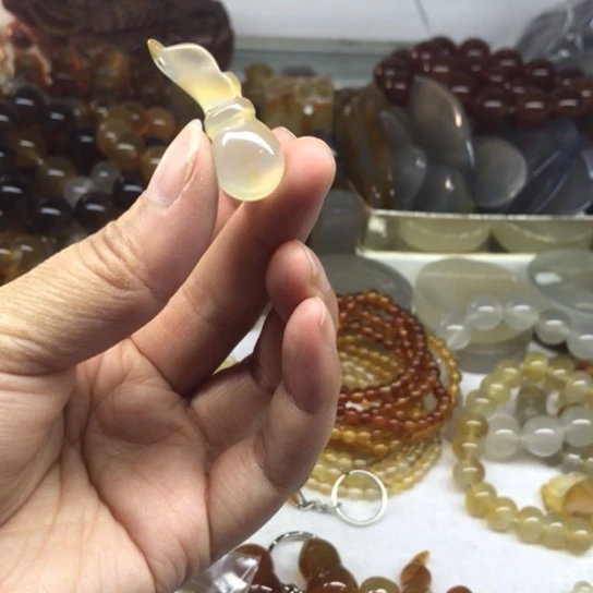 玛瑙/玉髓手链未镶嵌桃*桃