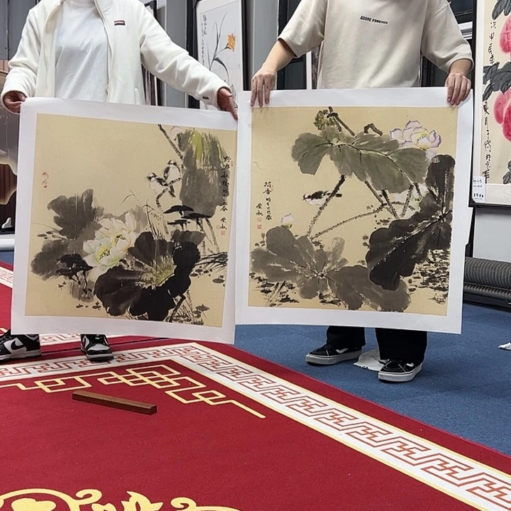 国画书画作品多次
