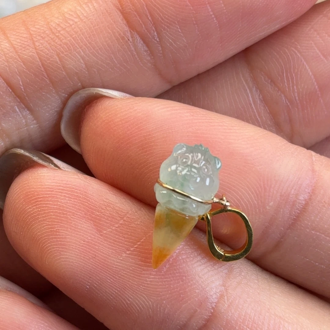 翡翠散珠小熊冰激淋