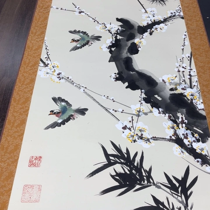 书法小**雨手绘作品原稿作品