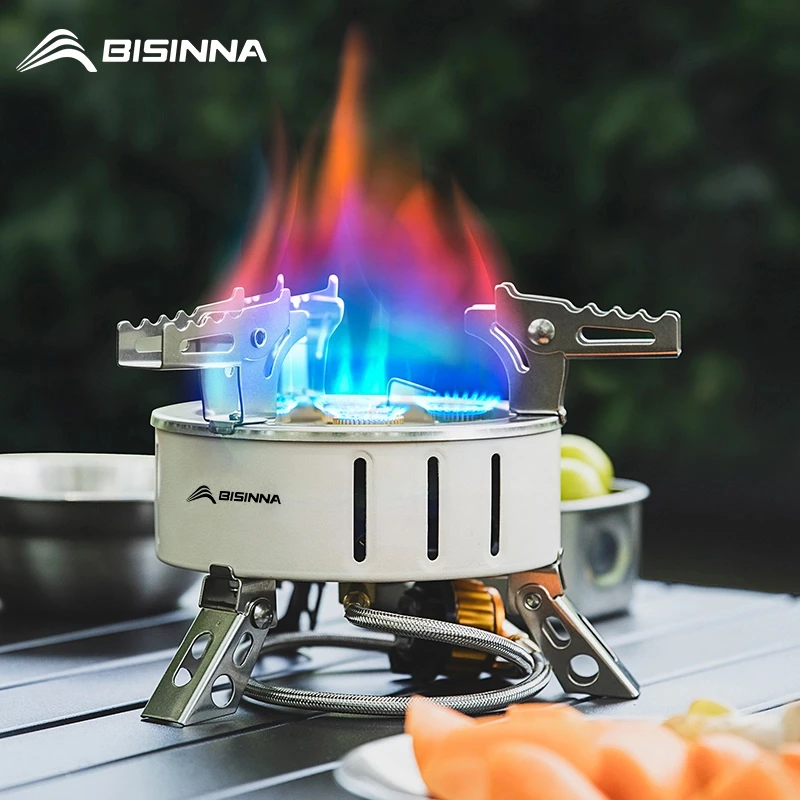 北山狼分体式卡式炉头猛火具户外瓦斯燃气炉灶便携式露营煮茶炉子
