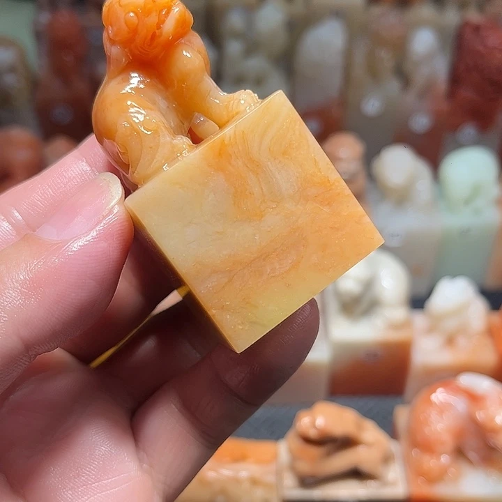 老挝石老挝保利石印章