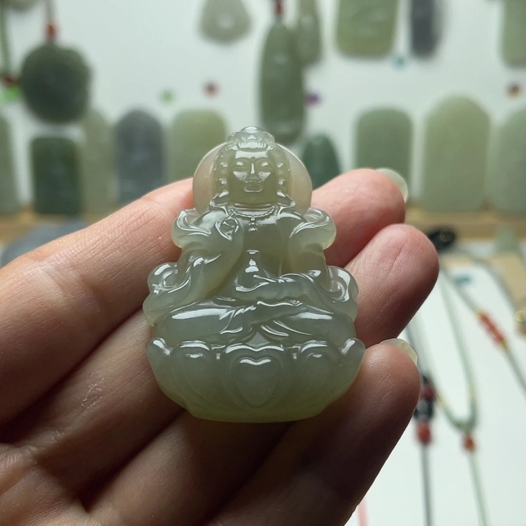 【闪购商品】立体观音吊坠