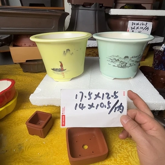 宜兴紫砂手工贴画