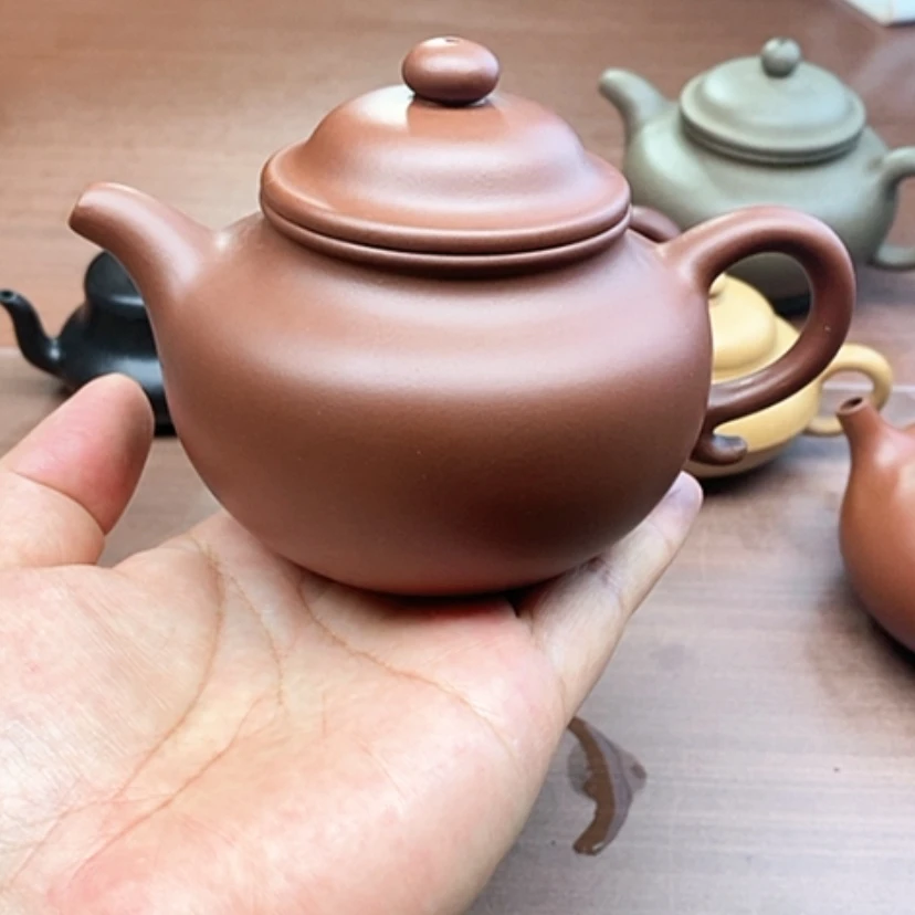 【闪购商品】茶壶紫泥@****莲子壶230毫升