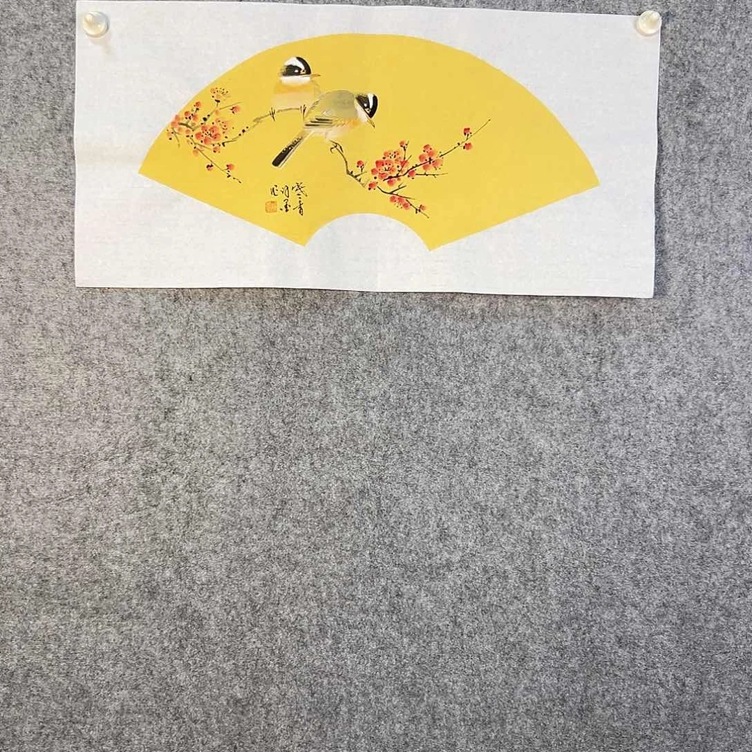 国画664 花鸟在此处飞翔也不太可能