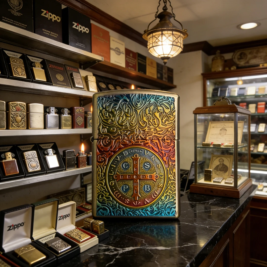 渐变古铜康斯钽丁打火机（不含油裸机）