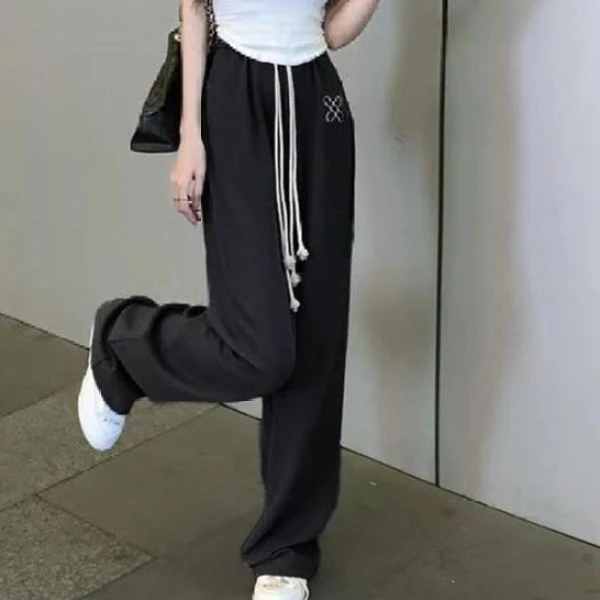 断码捡漏~off duty女装运动~薄款直筒休闲裤1245  -H