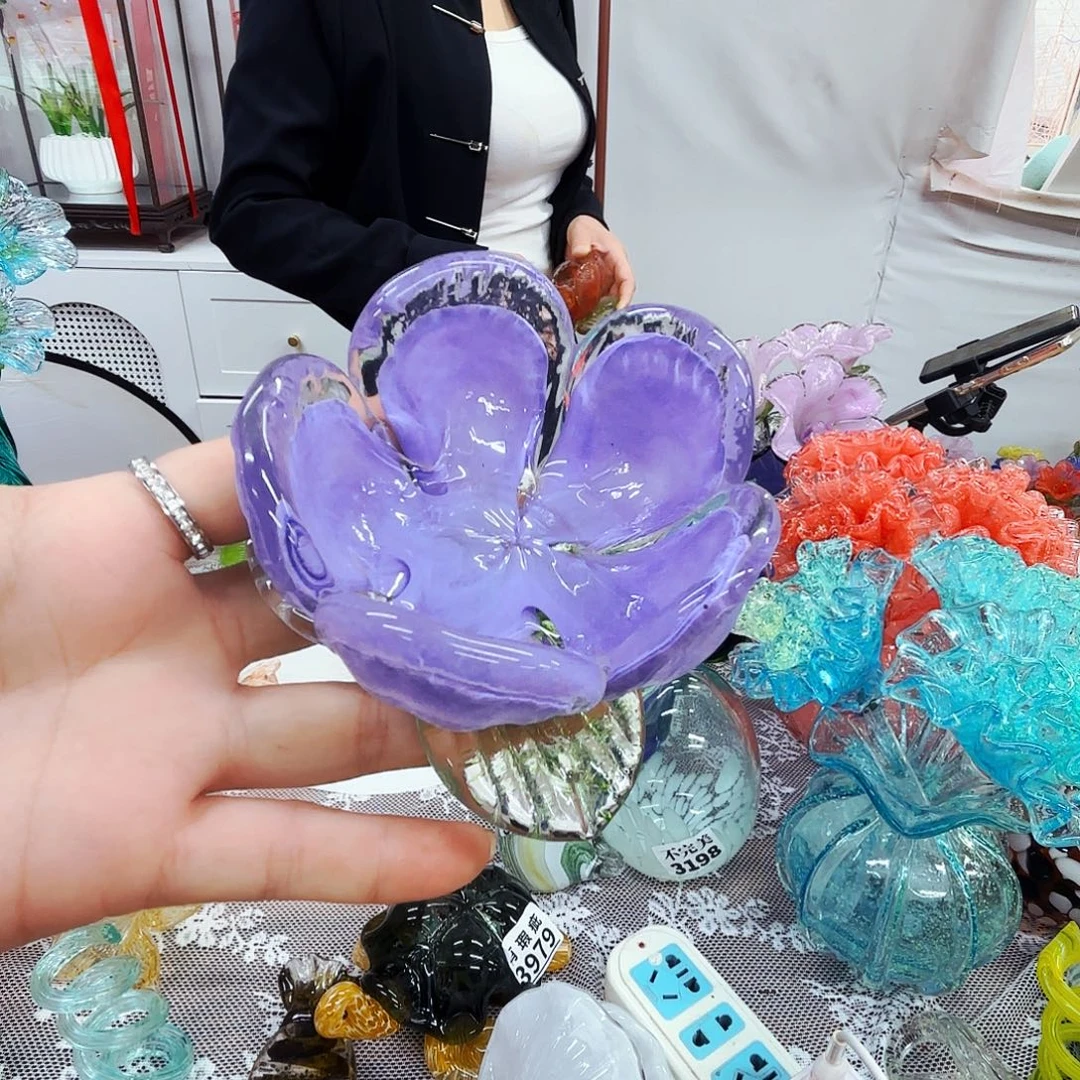 琉璃花瓶花器艺术摆件