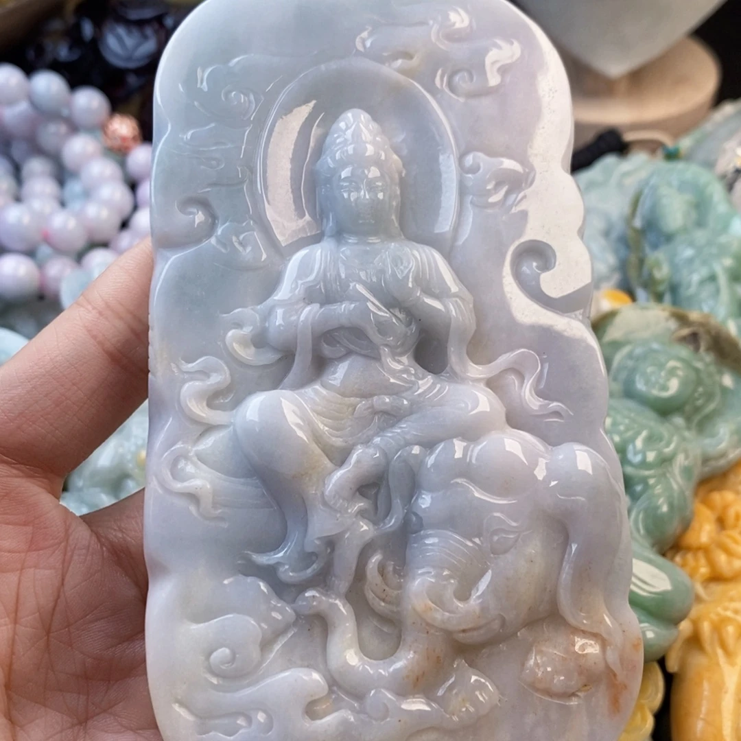 北***送翡翠未镶嵌吊坠(不含链)