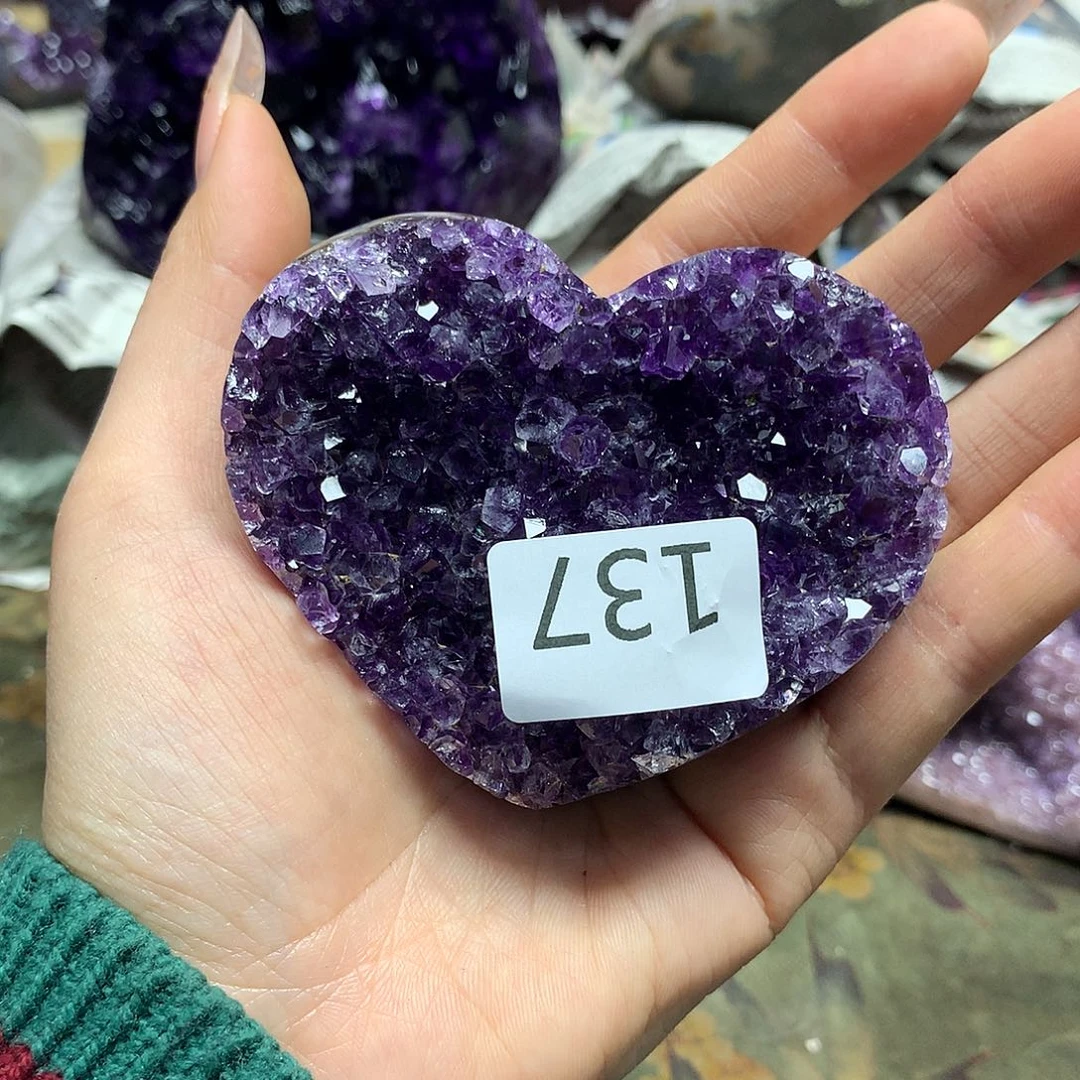 紫晶大型摆件（非配饰）未镶嵌