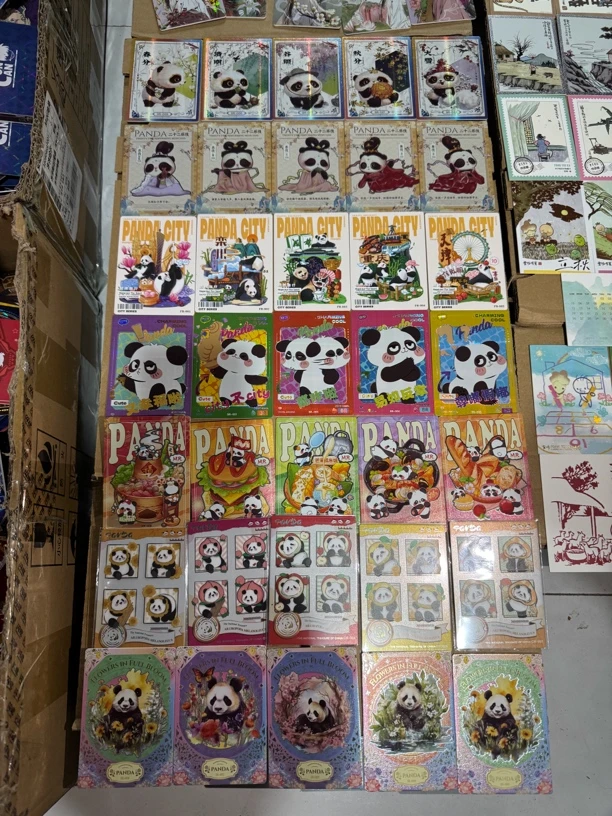 卡录里熊里猫气收藏卡 一单50张左右！