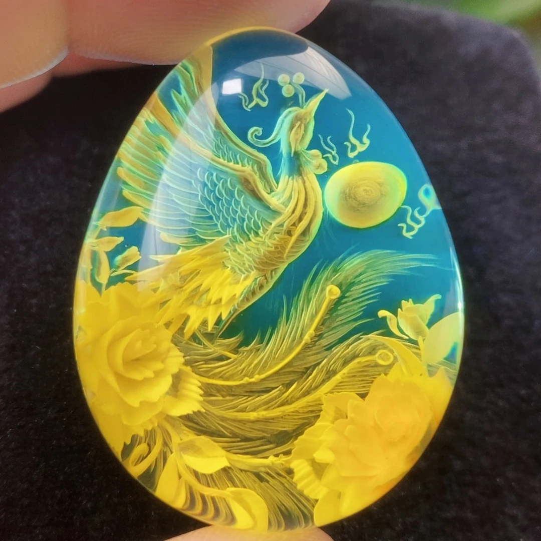 【闪购商品】金珀吊坠(不含链)未镶嵌