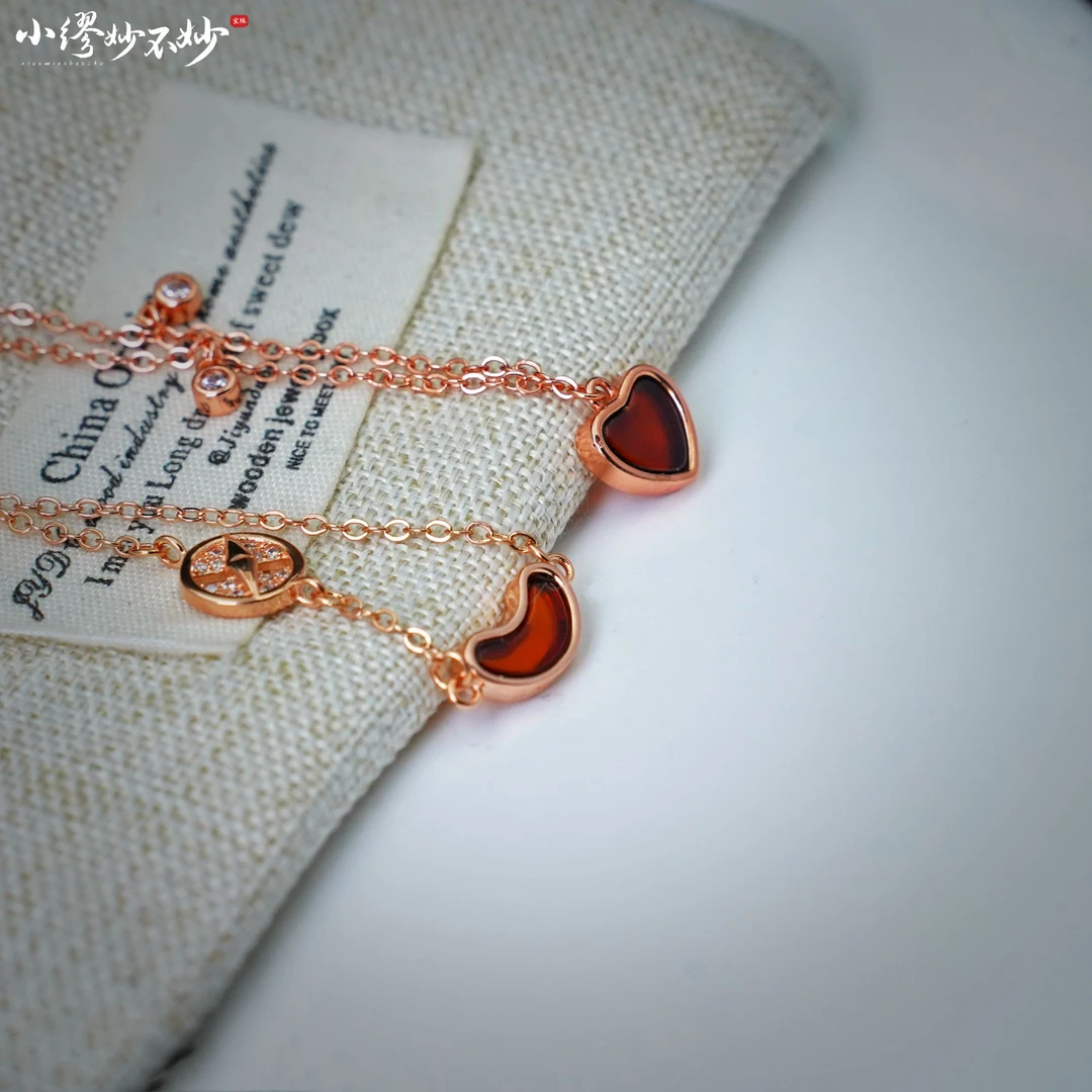 【缪老师严选】YY6052 简约百搭血珀手链 多样性发其一