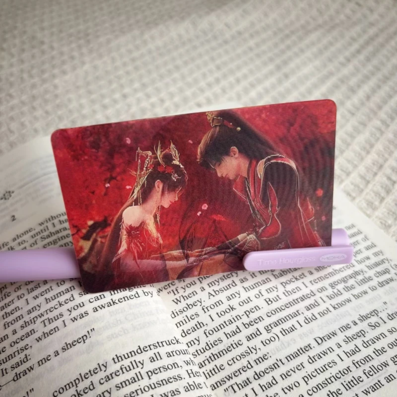 动漫二次元周边完美世界石昊火灵儿光栅卡3变创意收藏礼物送朋友