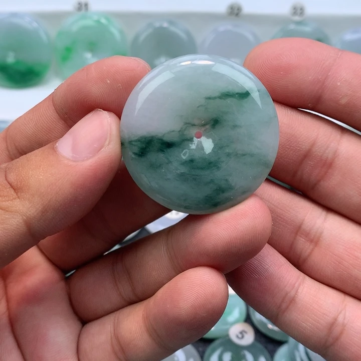 颈饰未镶嵌翡翠东*缅甸天然A货翡翠