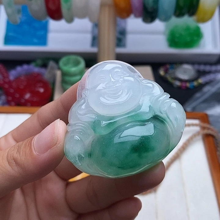 翡翠未镶嵌颈饰297