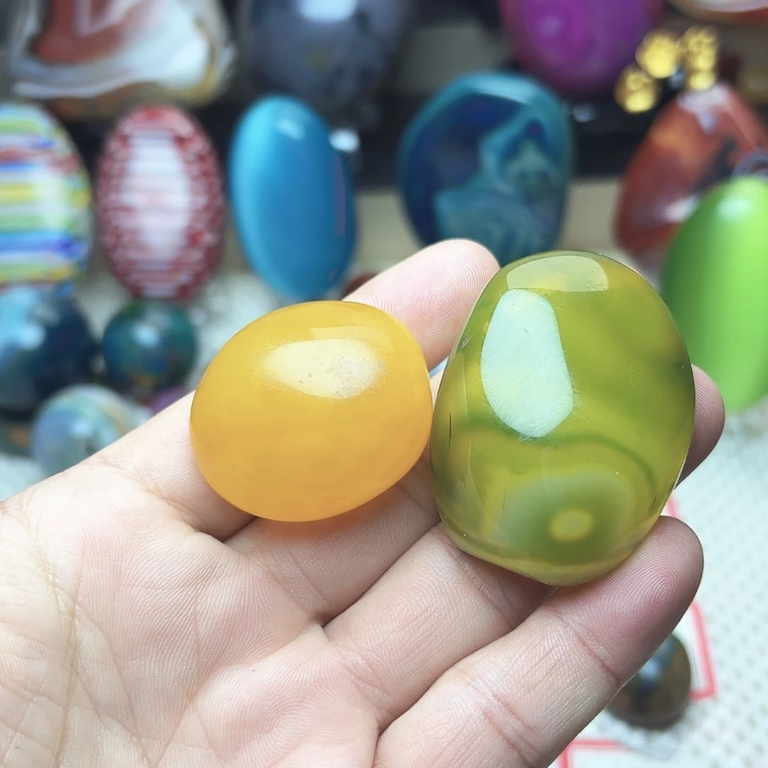 安***青玛瑙/玉髓未镶嵌珠宝半成品