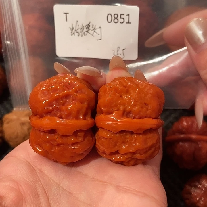 吊坠文玩核桃蛤蟆头38