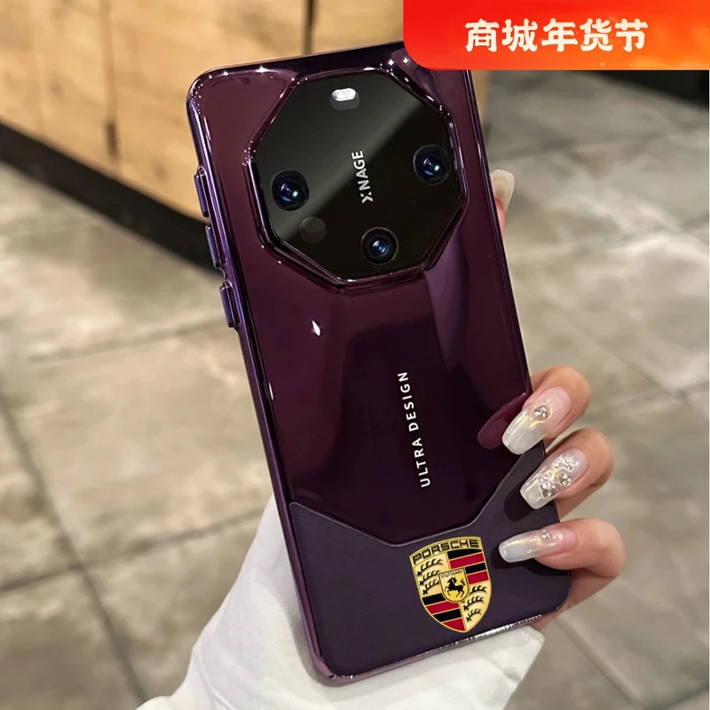 【高端定制】适用华为mate70RS非凡大师手机壳60RS电镀防摔镜头全包