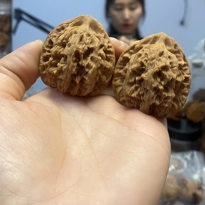 把件文玩核桃40龙脊