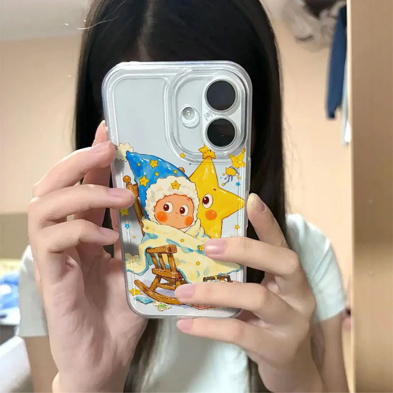 BANCA冬日星人适用iPhone17/16/14手机壳苹果15华为vivo小米oppo