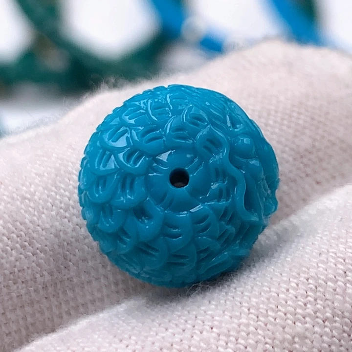 绿松石车挂未镶嵌