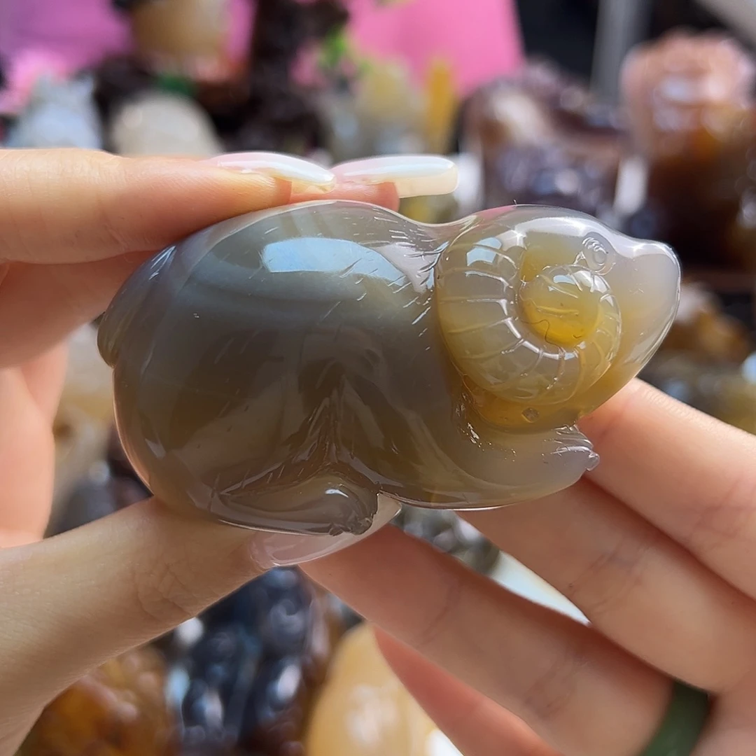 玛瑙/玉髓未镶嵌颈饰