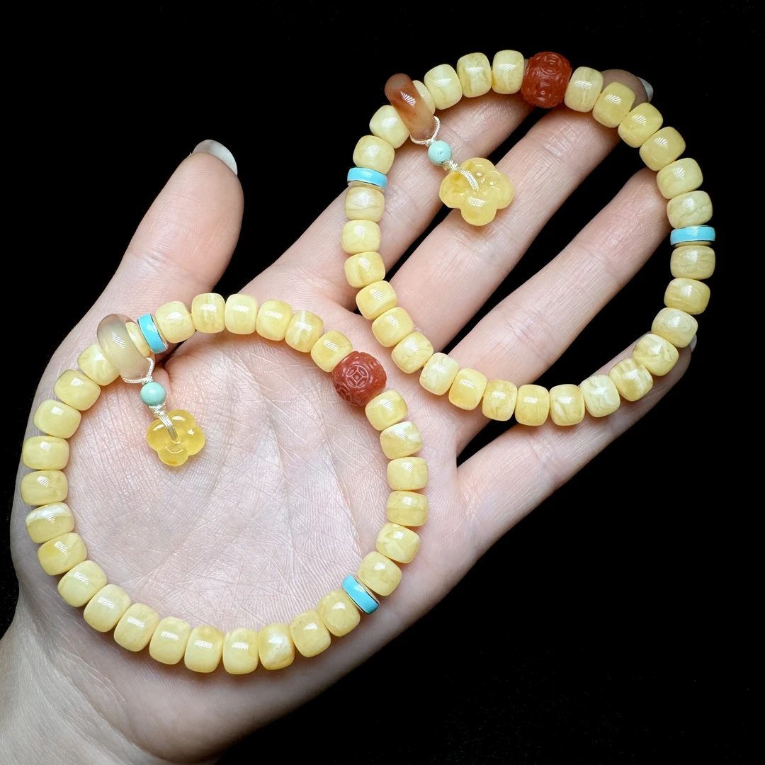 【云上好物】DS78591-蜜蜡DIY单圈手串—多样性发一件-7mm（甄选）