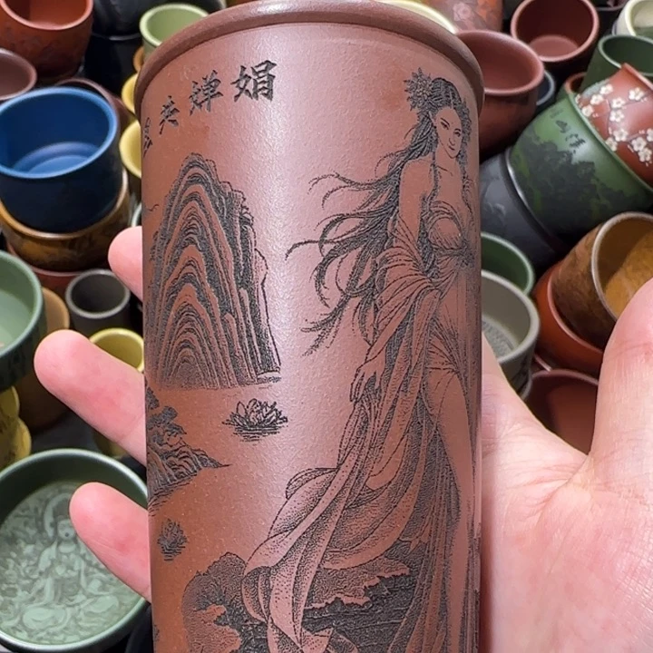 茶杯紫砂全手工紫砂