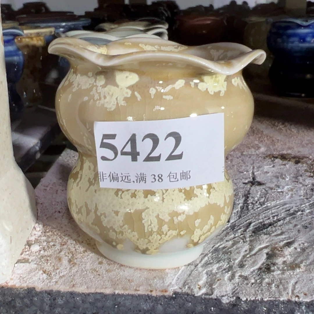 陶瓷景德镇手工花盆