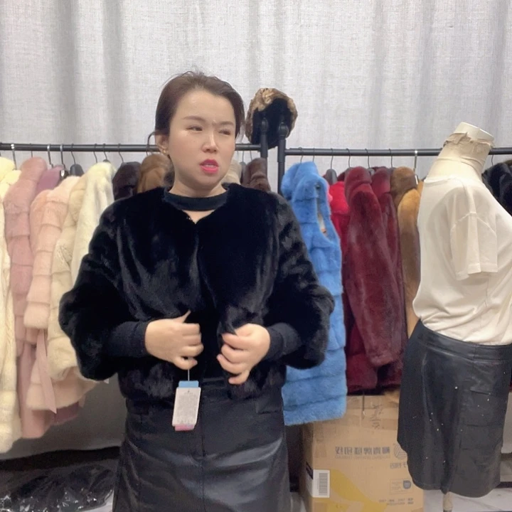 2025新款水貂外套女