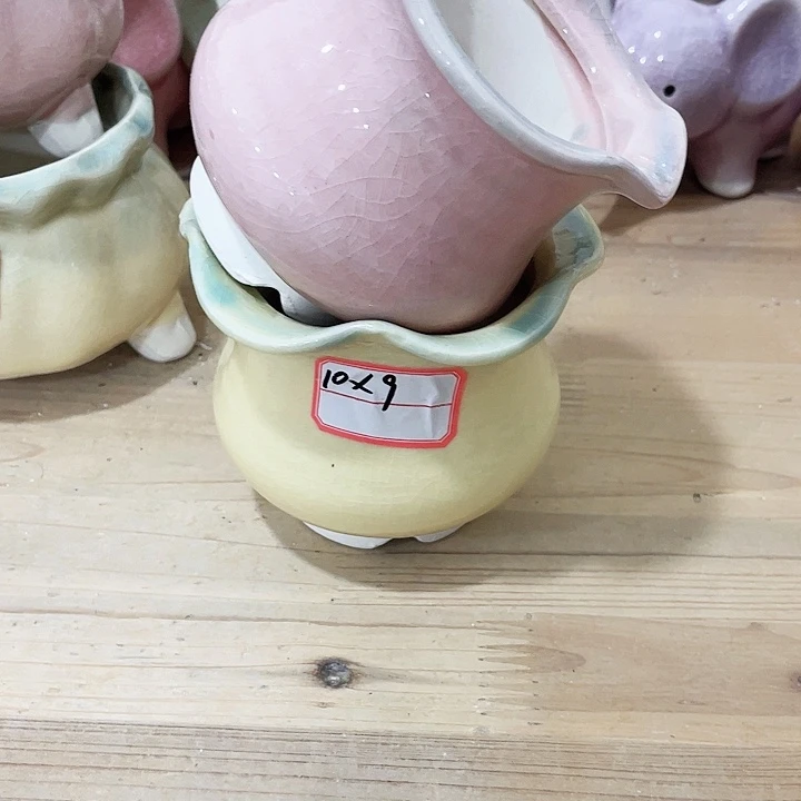 陶瓷花盆全场12包邮