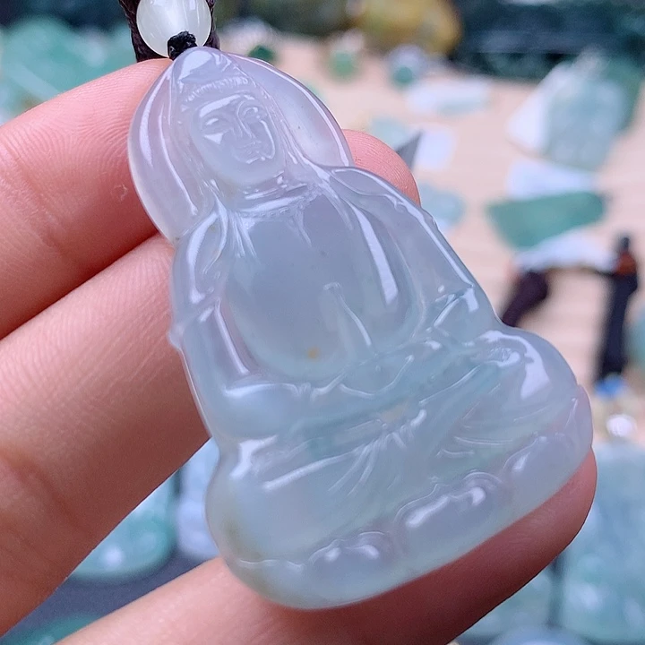 【闪购商品】翡翠颈饰未镶嵌翡翠吊坠