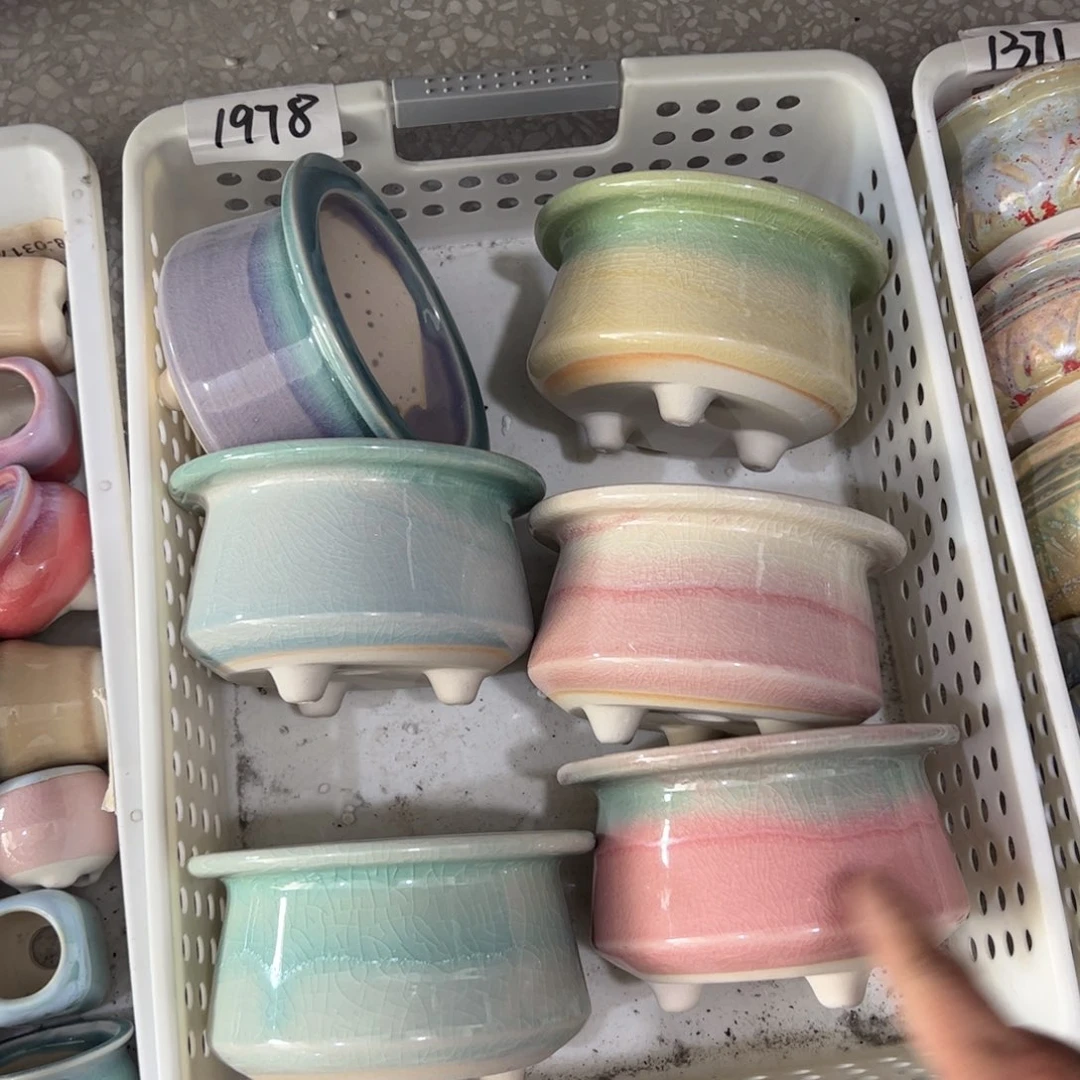 陶瓷陶瓷多肉花盆@@1978