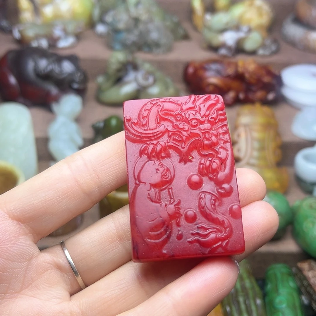 白玉菩提吊坠38。。