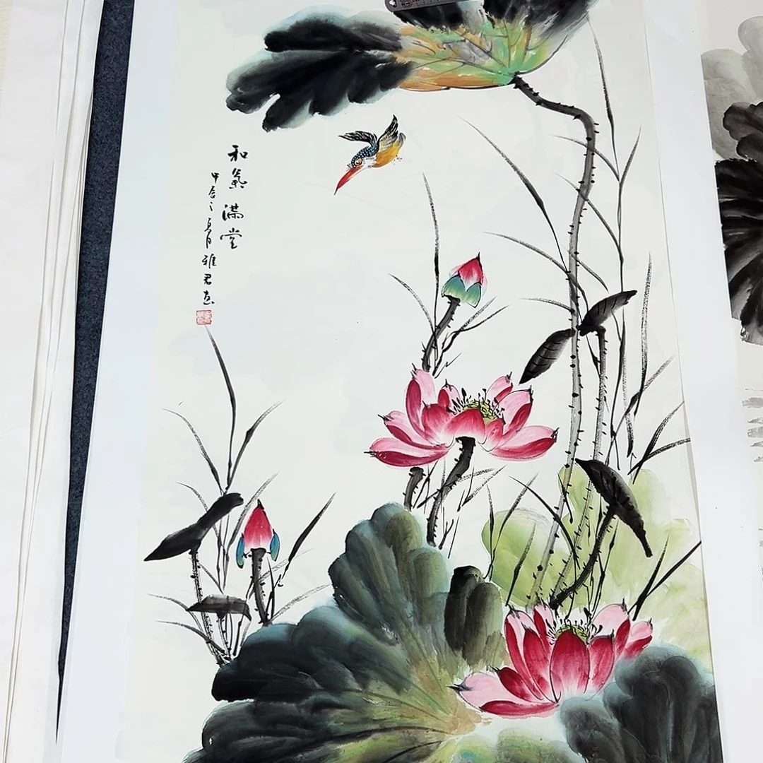 国画宣纸国画纯手绘作品