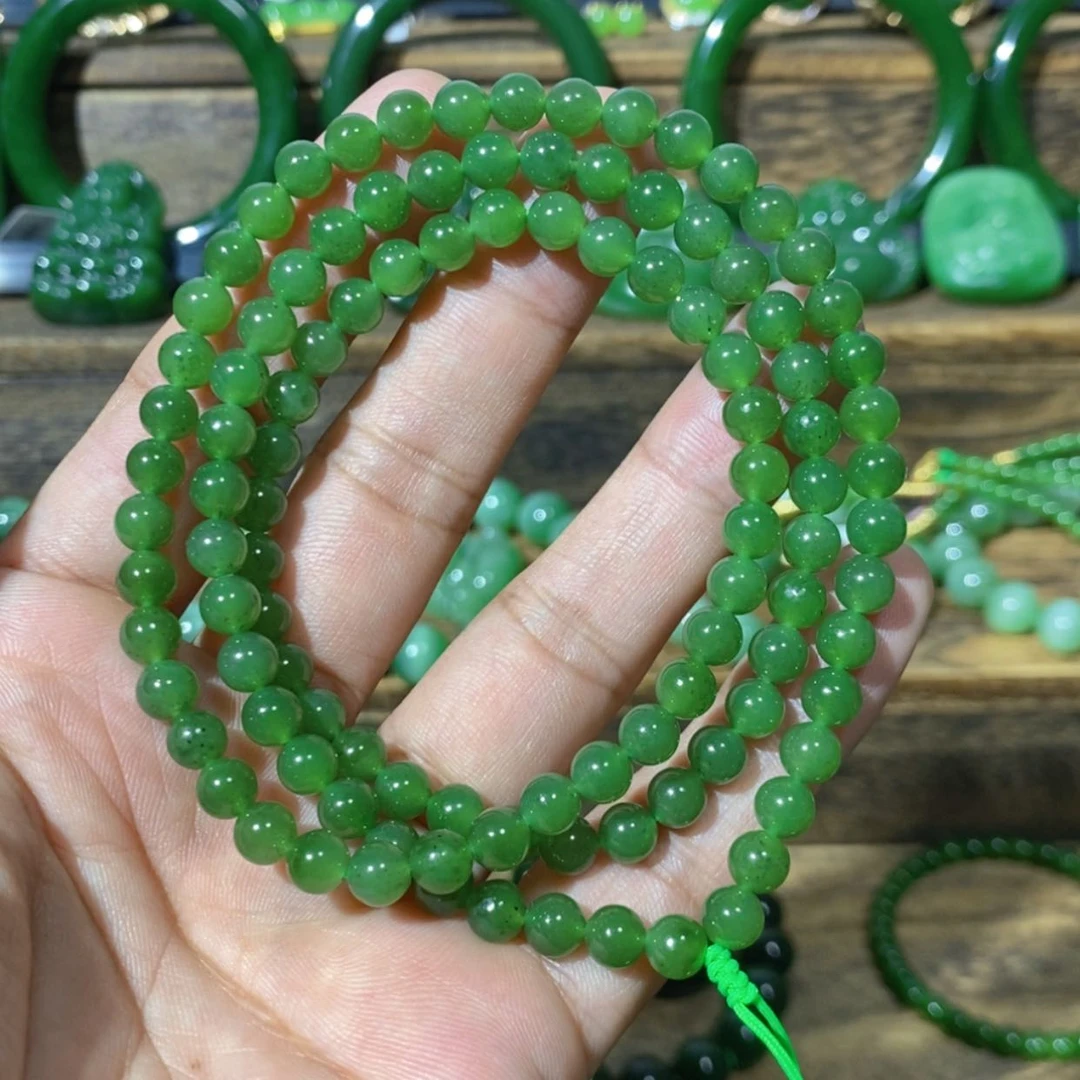 【闪购商品】和田玉未镶嵌吊坠(不含链)乌兰海碧玉项链6