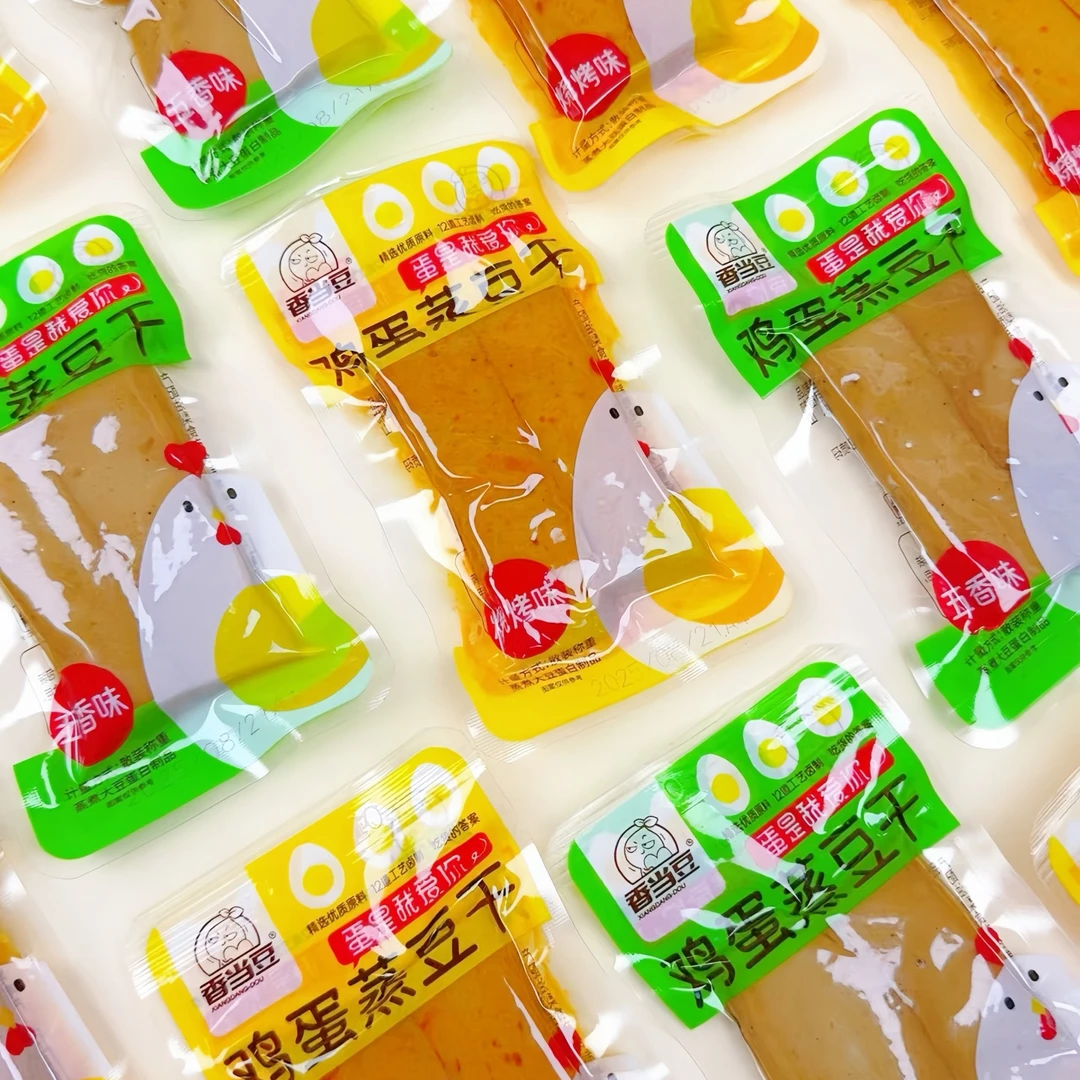 香当豆鸡蛋蒸豆干五香烧烤卤制豆腐干散装独立小包装豆制品零食