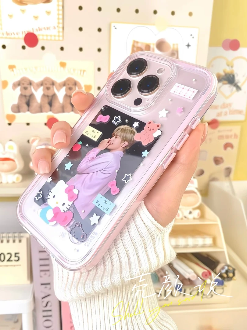 22号【蝴蝶结kt】适用苹果16promax手机壳iphone15可爱14/13/12韩11