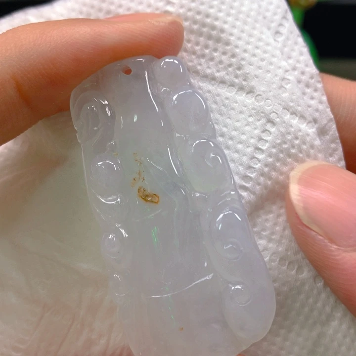 翡翠未镶嵌挂件翡翠