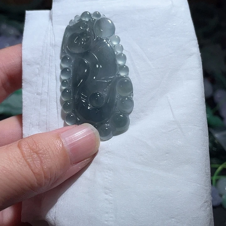 颈饰未镶嵌翡翠天