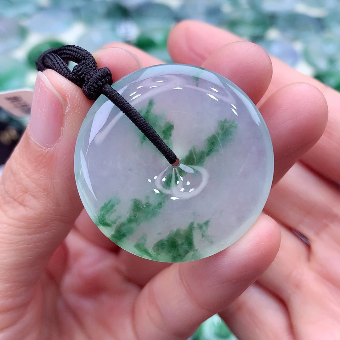 颈饰未镶嵌翡翠编号39-尺寸32/5.7